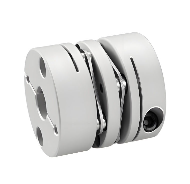نوع گیره کوتاه دو دیافراگمی آلیاژ آلومینیوم انعطاف پذیر RSK-CPLF برای دستگاه CNC